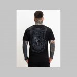 Amstaff PERIGOR čierne pánske tričko materiál 100% bavlna